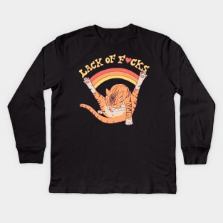 Lack Of F*cks Kids Long Sleeve T-Shirt